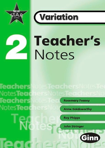 New Star Science Yr2/P3: Variation Teachers Notes: (STAR SCIENCE NEW EDITION)