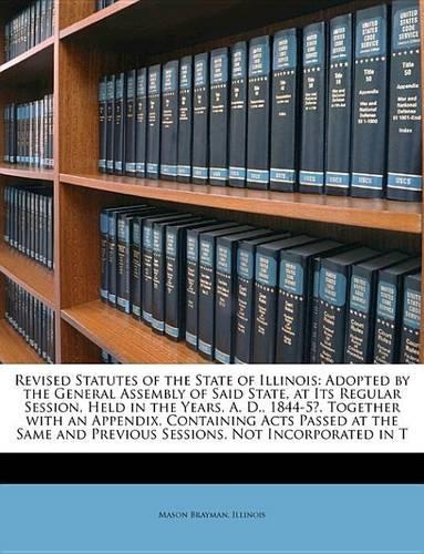 Revised Statutes of the State of Illinois