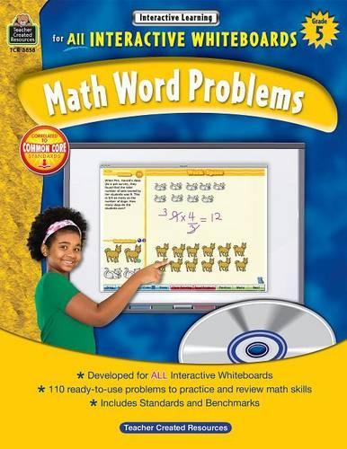 Interactive Learning: Math Word Problems Grd 5: (Interactive Learning: Math Word Problems)
