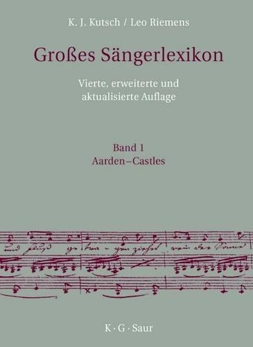 Grosses Sangerlexikon