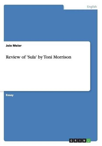 Review of 'Sula' by Toni Morrison