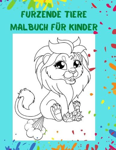 Furzende Tiere Malbuch für Kinder