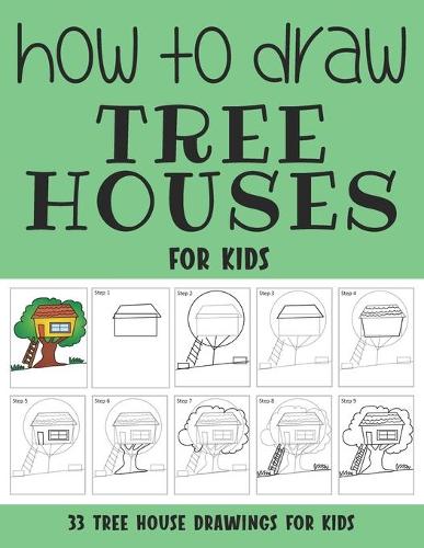 How to Draw Tree Houses for Kids