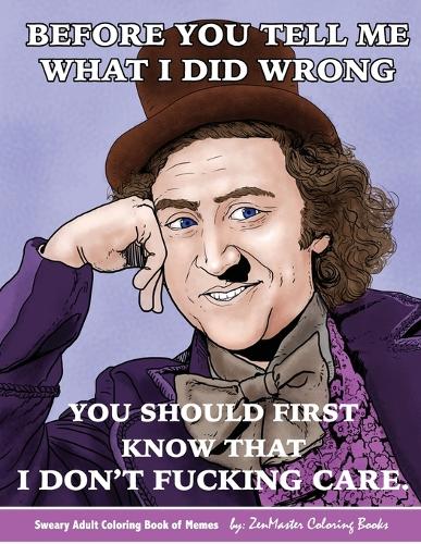 Sweary Adult Coloring Book of Memes