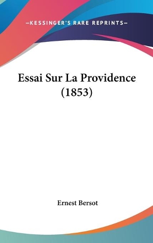 Essai Sur La Providence (1853)