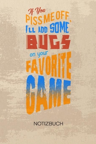 NOTIZBUCH A5 Dotted: Spieleentwickler Notizheft GEPUNKTET 120 Seiten - Game Design Notizblock Entwickler Spruch Skizzenbuch - Game Design Geschenk für Game Designer Entw