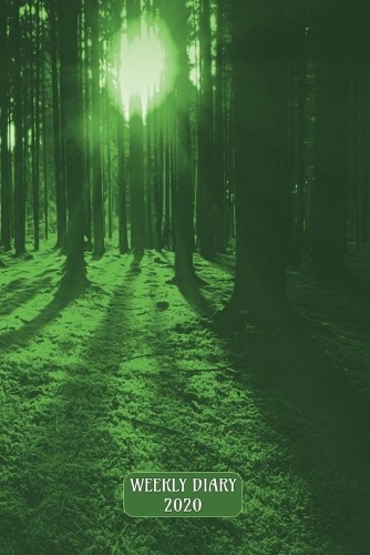 Weekly Diary 2020: Week to a page planner with added extras in the Diary for Student/Teacher/Home/Business - Woodland Green Cover