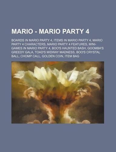 Mario - Mario Party 4: Boards in Mario Party 4, Items in Mario Party 4, Mario Party 4 Characters, Mario Party 4 Features, Mini-Games in Mario Party 4, Boo's Haunted Bash, 