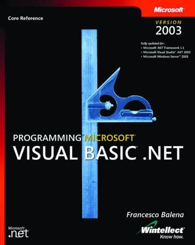 Programming Microsoft Visual Basic .NET Version 2003