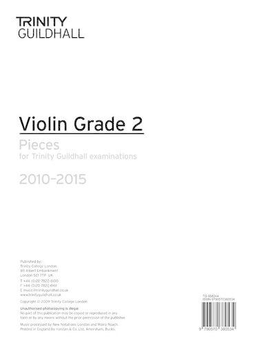 Violin 2010-2015. Grade 2 (part)