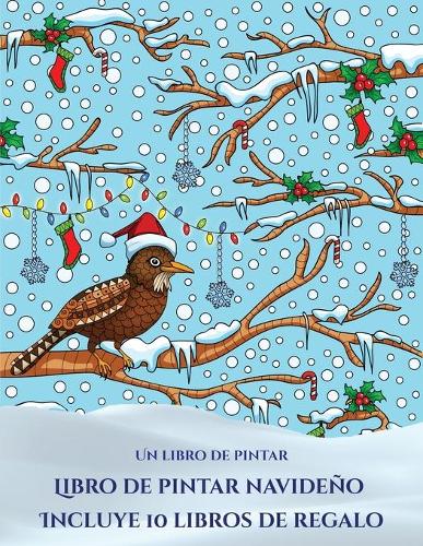 Un libro de pintar (Libro de pintar navideño)