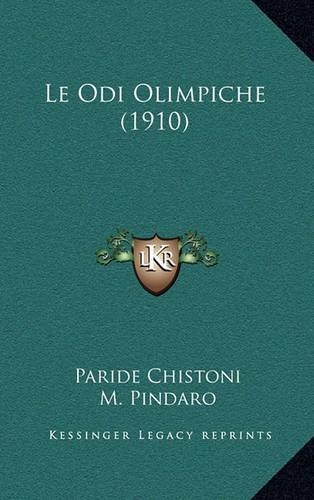 Le Odi Olimpiche (1910)