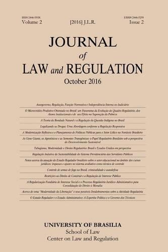 Journal of Law and Regulation / Revista de Direito Setorial E Regulatorio