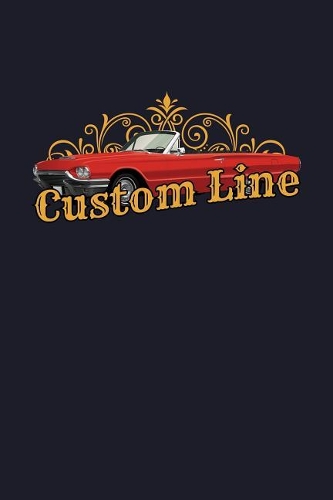 Custom Line: Blank Lined Journal to Write in - Ruled Writing Notebook