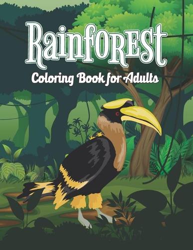Rainforest Coloring Book for Adults