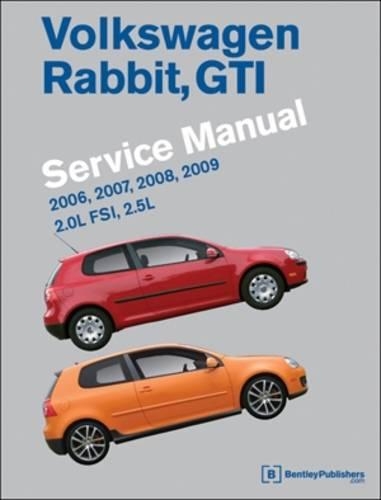Volkswagen Rabbit GTI Service Manual 2006-2009 (VW Golf)