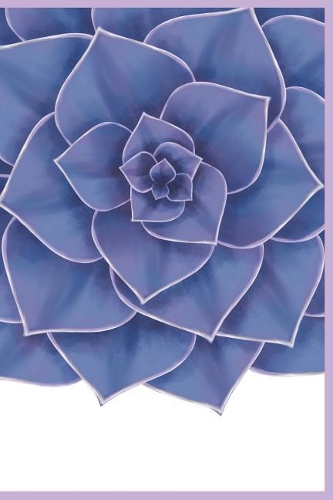Blue Echeveria Journal: Fabulous notebook with a fabulous succulent illustration to keep all your notes in one place.