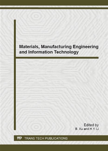 Materials, Manufacturing Engineering and Information Technology
