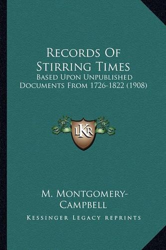 Records Of Stirring Times