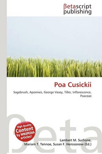 Poa Cusickii