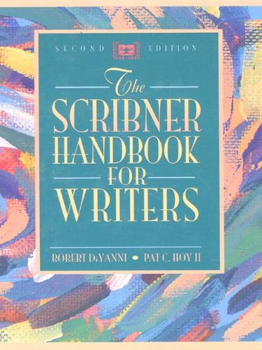 Scribner handbook for Writers and 1/2 price Workbook Value Pack