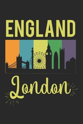 Reino Unido Londres: diario, cuaderno, libro de 100 páginas en rústica para todo lo que quieras escribir y no olvidar