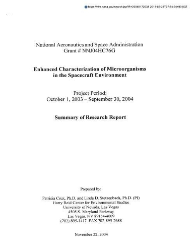 Enhanced Characterization of Microorganisms in the Spacecraft Environment