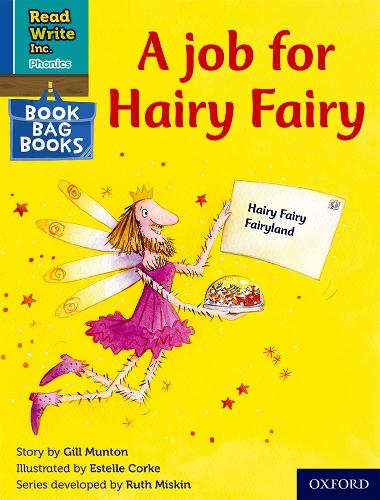 Read Write Inc. Phonics: A job for Hairy Fairy (Blue Set 6 Book Bag Book 3): (Read Write Inc. Phonics)