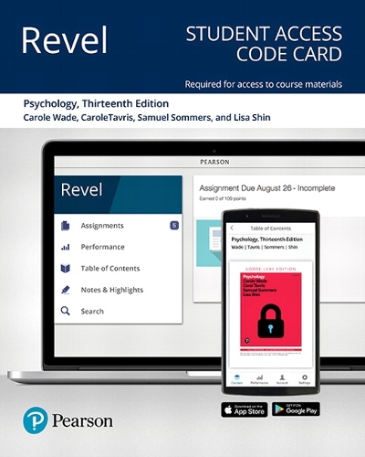 Revel Access Code for Psychology