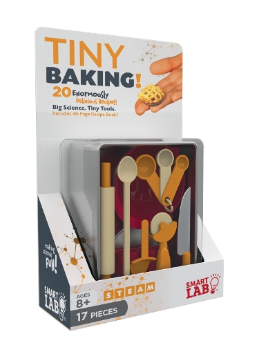 Tiny Baking!: 20 Enormously Delicious Recipes - Big Science. Tiny Tools. Includes 48-Page Recipe Book!