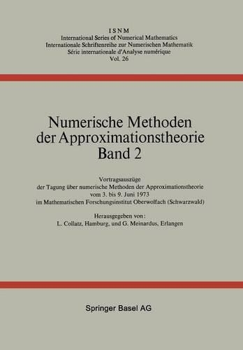 Numerische Methoden der Approximationstheorie