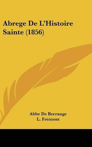 Abrege de L'Histoire Sainte (1856)