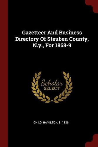 Gazetteer And Business Directory Of Steuben County, N.y., For 1868-9