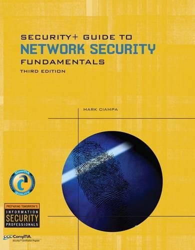 Security+ Guide to Network Security Fundamentals (Book Only)