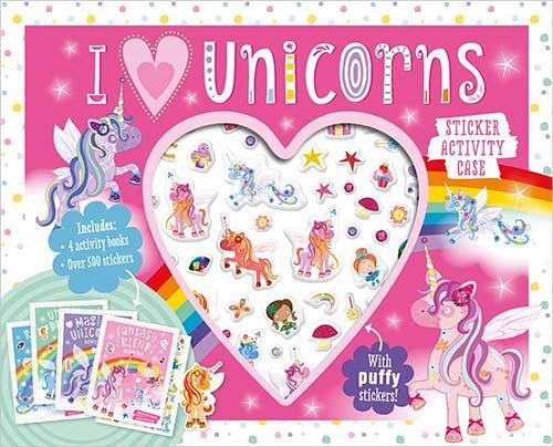 I Love Unicorns Sticker Activity Case: (Box Sets)