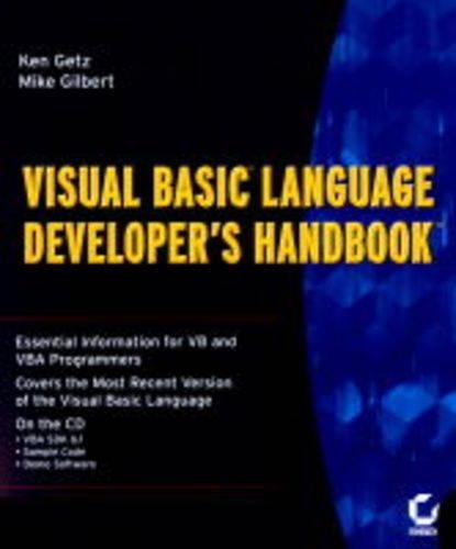 Visual Basic Language Developer's Handbook