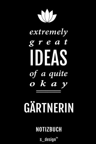 Notizbuch für Gärtner / Gärtnerin: Originelle Geschenk-Idee [120 Seiten kariertes blanko Papier]