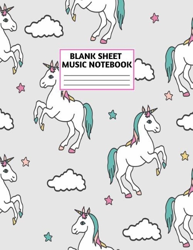 Blank Sheet Music Notebook