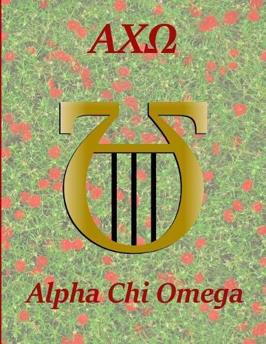 Alpha Chi Omega: Lined Notebook - Journal - Composition Book - 8.5 X 11 Paper - College Ruled - 100 Pages