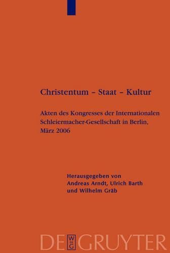 Christentum - Staat - Kultur