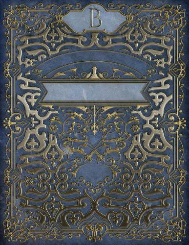 Monogram "b" Sketchbook: Blank Art Pad Notebook Journal(2 Rustic Two 150 Sketch)