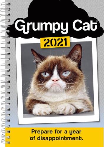 2021 Grumpy Cat(r) 17-Month Weekly Planner