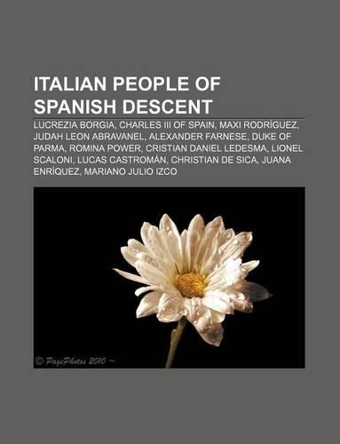 Italian People of Spanish Descent