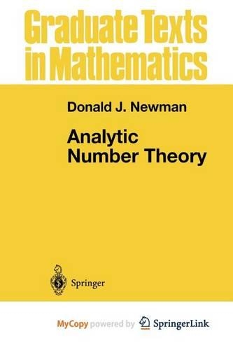 Analytic Number Theory