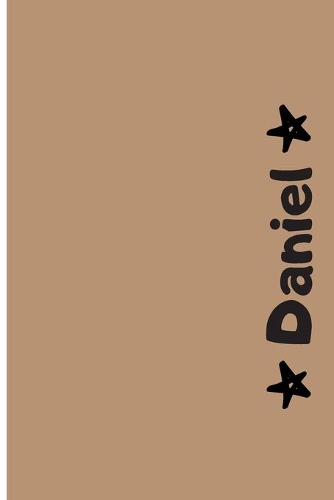 Daniel: Cuaderno Con Portada Personalizada - Diario con 110 Páginas - Regalo Perfecto Para el Colegio, Trabajo o Universidad - Tamaño Mediano 15x22.86 cm