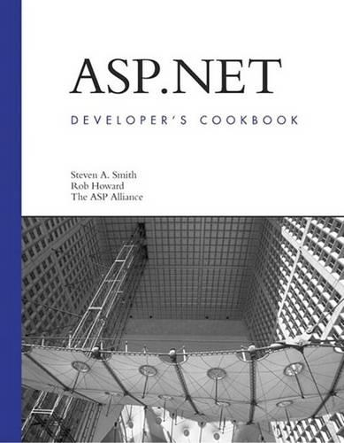 ASP.Net Developer's Cookbook