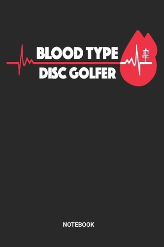 Notebook: Dotted Lined Disc Golf Themed Notebook (6x9 inches) ideal as a Frisbee Golf Course Journal. Perfect as a Technique and Exercise Book for all Frolf L