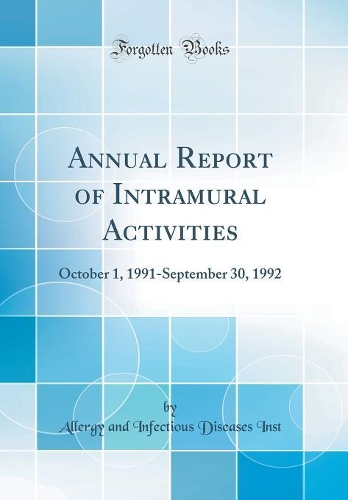 Annual Report of Intramural Activities