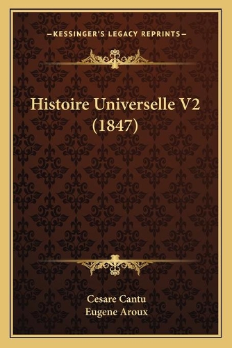 Histoire Universelle V2 (1847)