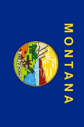 State Flag of Montana Journal: Take Notes, Write Down Memories in this 150 Page Lined Journal